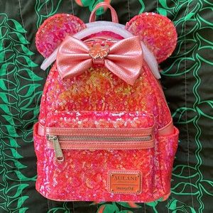 Aulani exclusive Coral Sequin Backpack